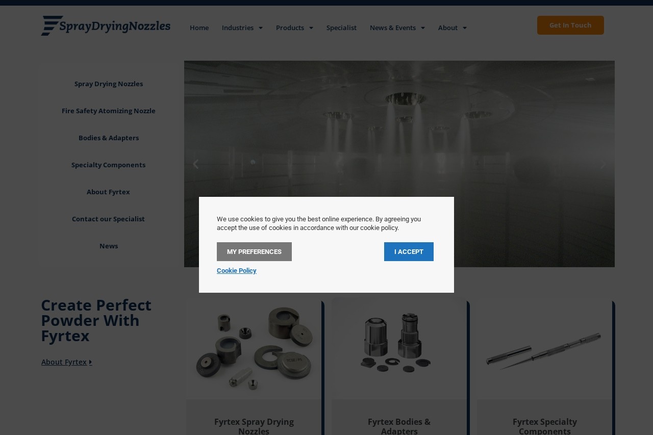 Spray Drying Nozzles