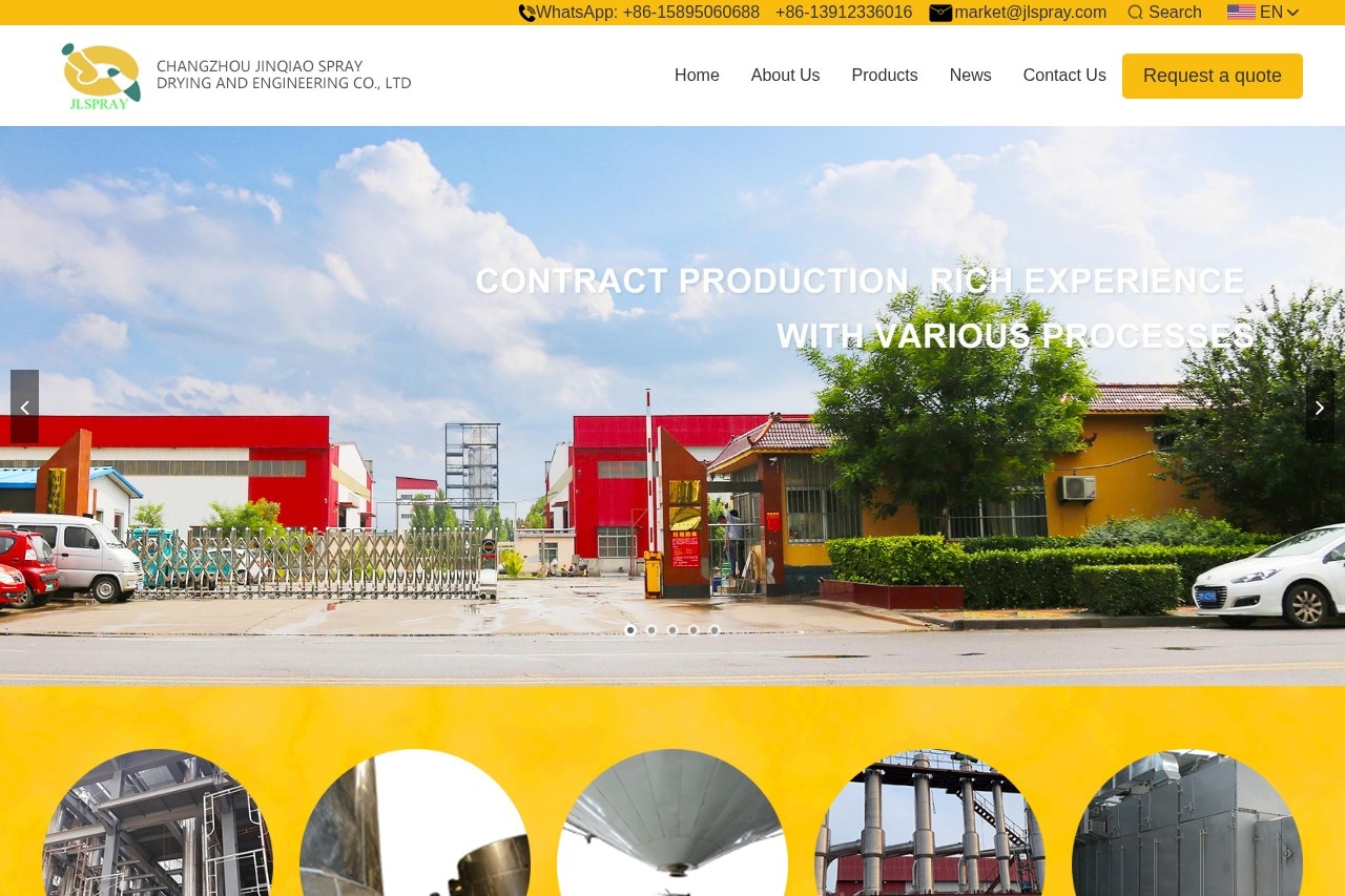 Jinqiao Spray Drying